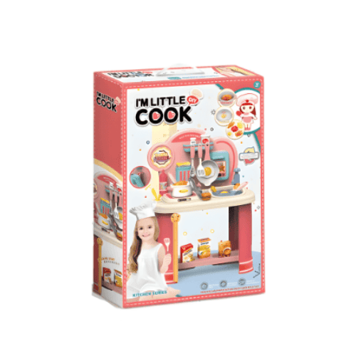 Little Chef Kitchen Playset– Complete Cooking Set with Sink, Stove & Accessories