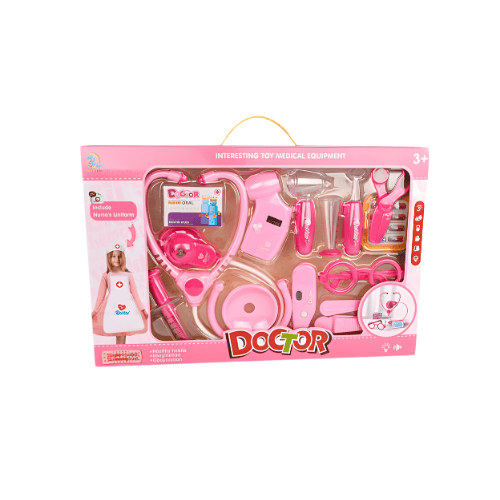 DOCTOR SET WITH NURSE APRON 17PCS