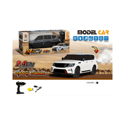 4 FUNCTION SPRAY REMOTE CONTROL CAR 1: 12 2.4G 