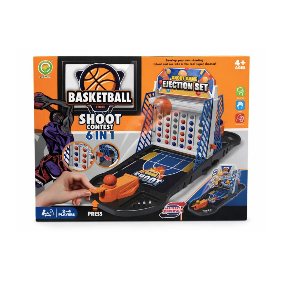 BASKETBALL SHOOTING PLAY SET – INDOOR ARCADE SPORTS
