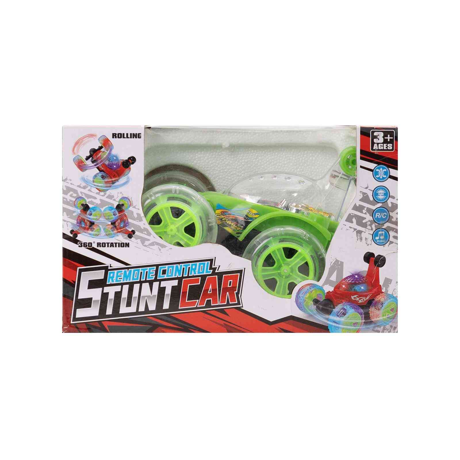Tornado King Twister Car With Remote Control - green