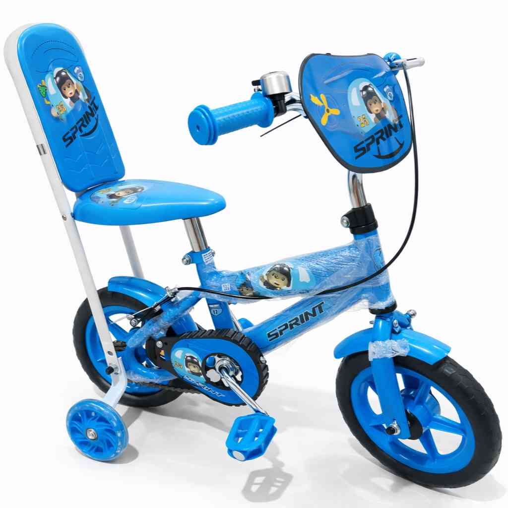 BICYCLE with Training Wheels & Rear Seat 10