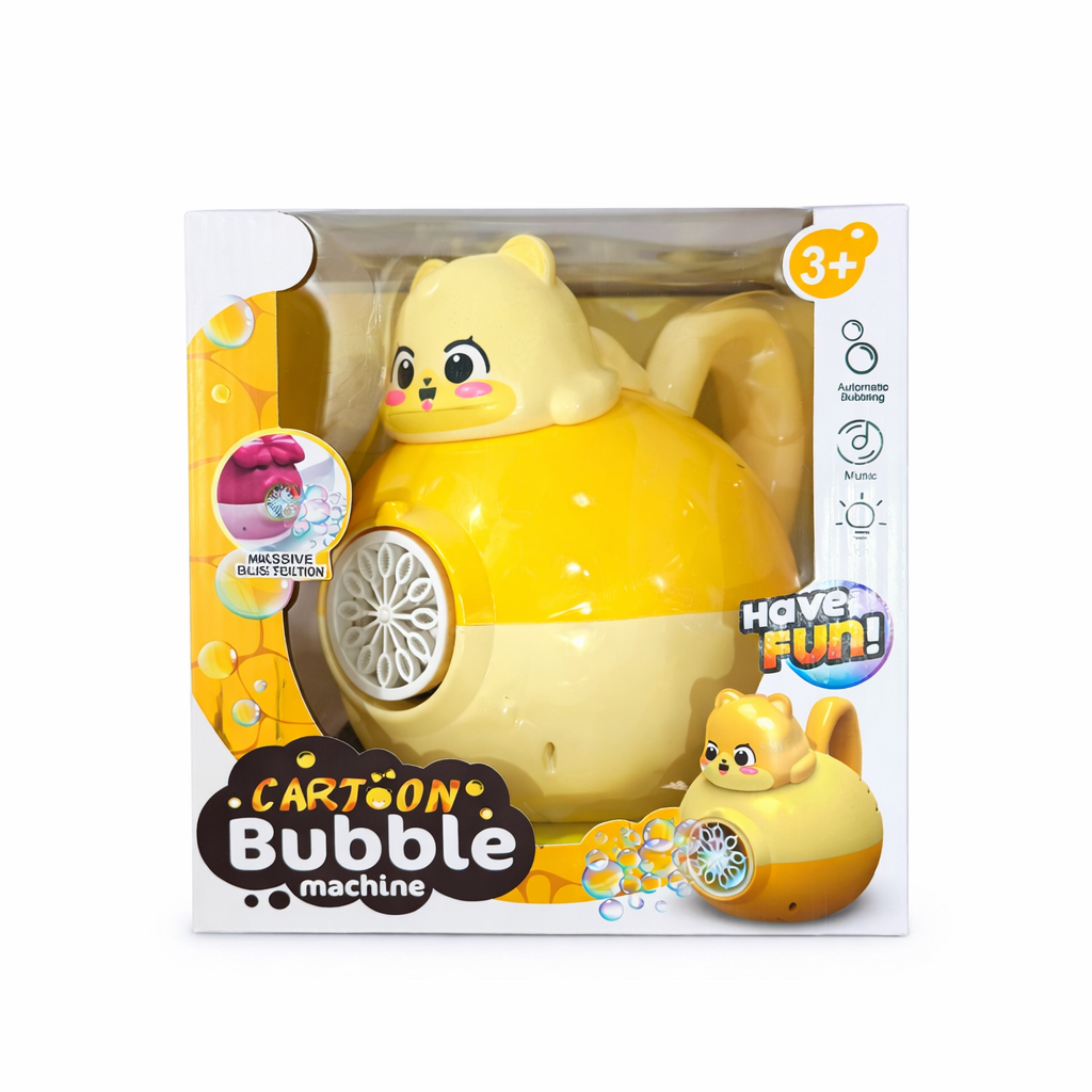 Bear Automatic Bubble Machine with Lights & Music