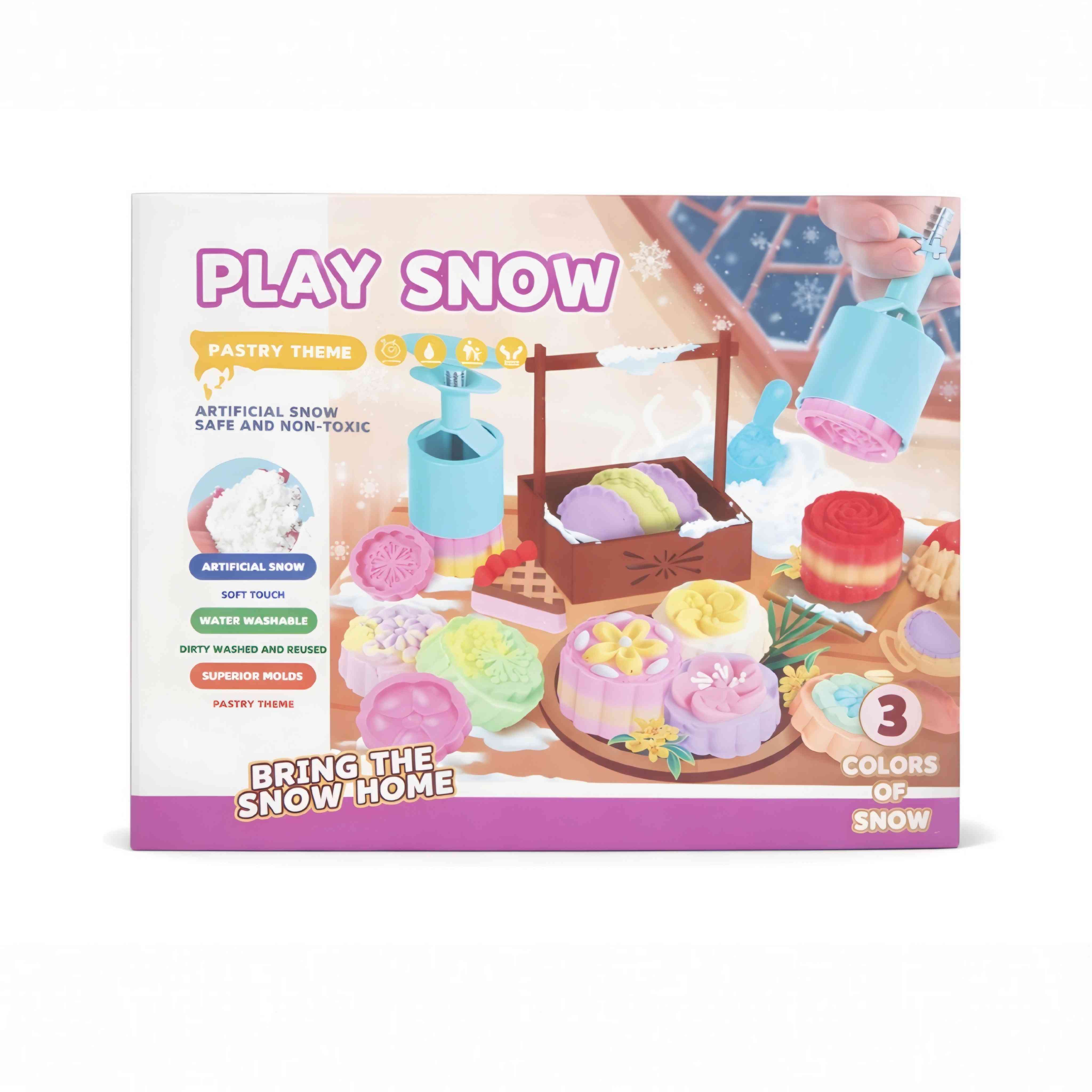 Pastry Theme Play Snow