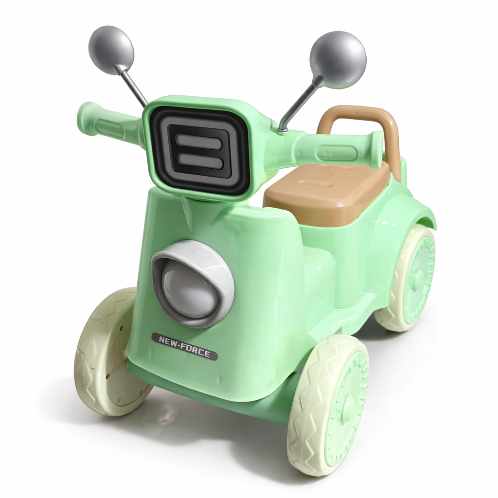 Kids Ride-On Scooter – Classic Design - Green