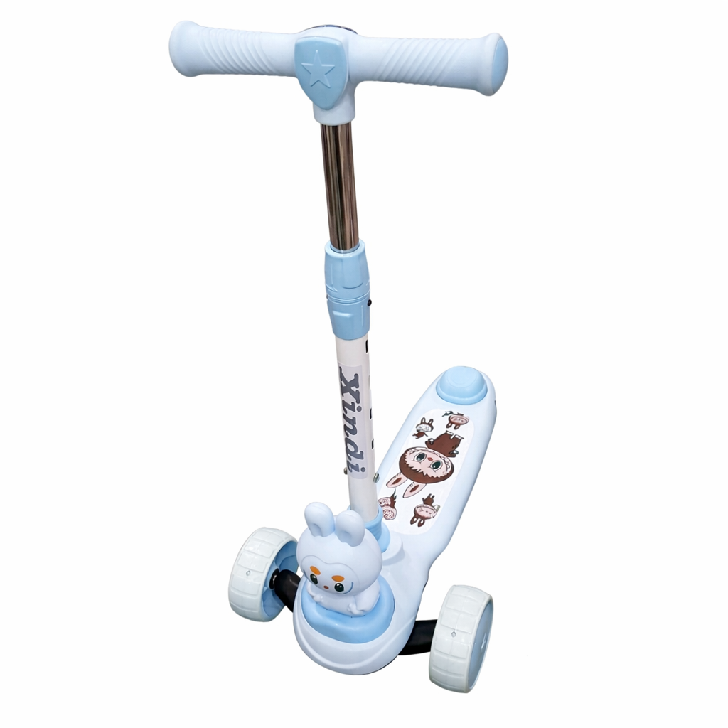Kids 3-Wheel Scooter with Lapopo character - Blue