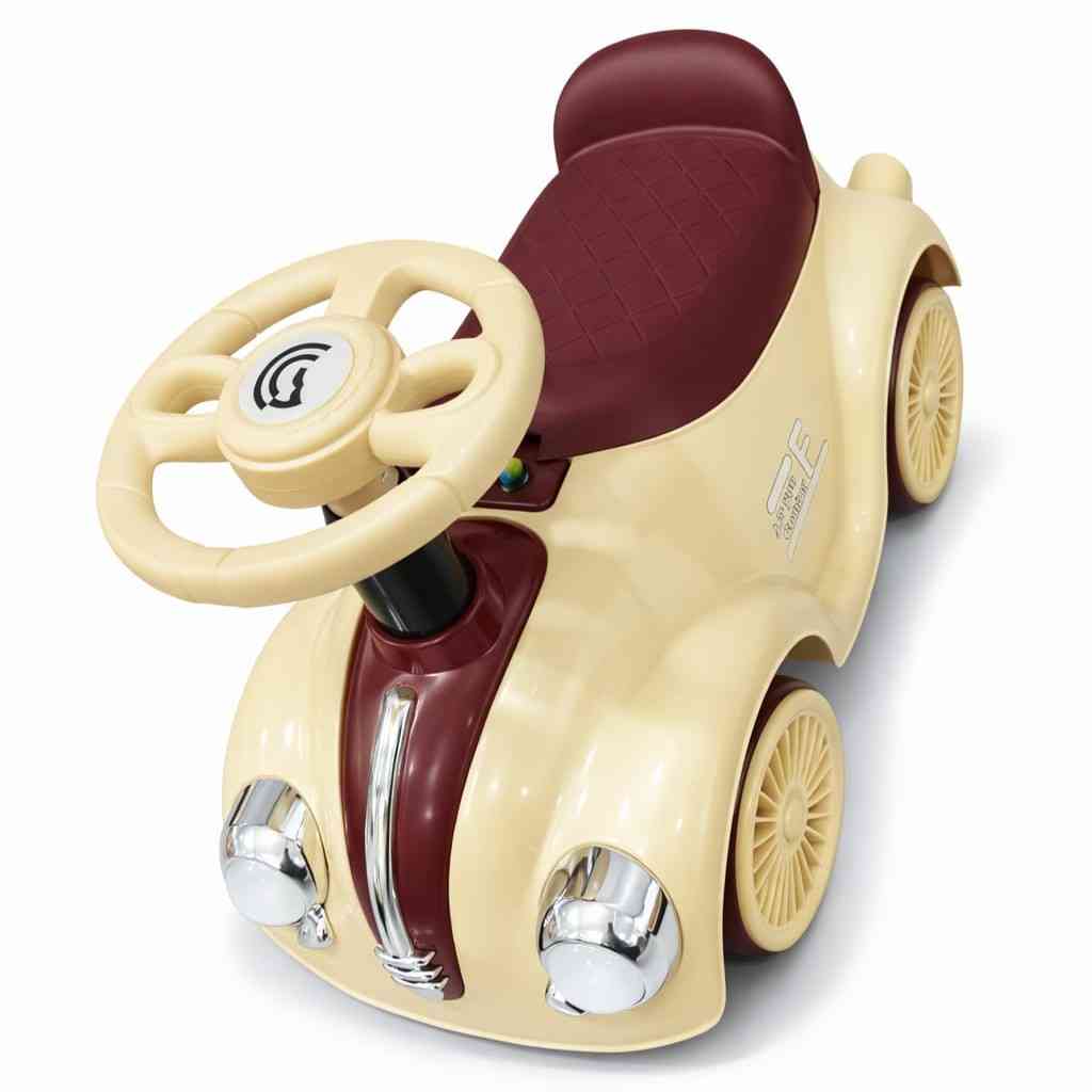 Kids Classic Ride-On Push Car - Beige