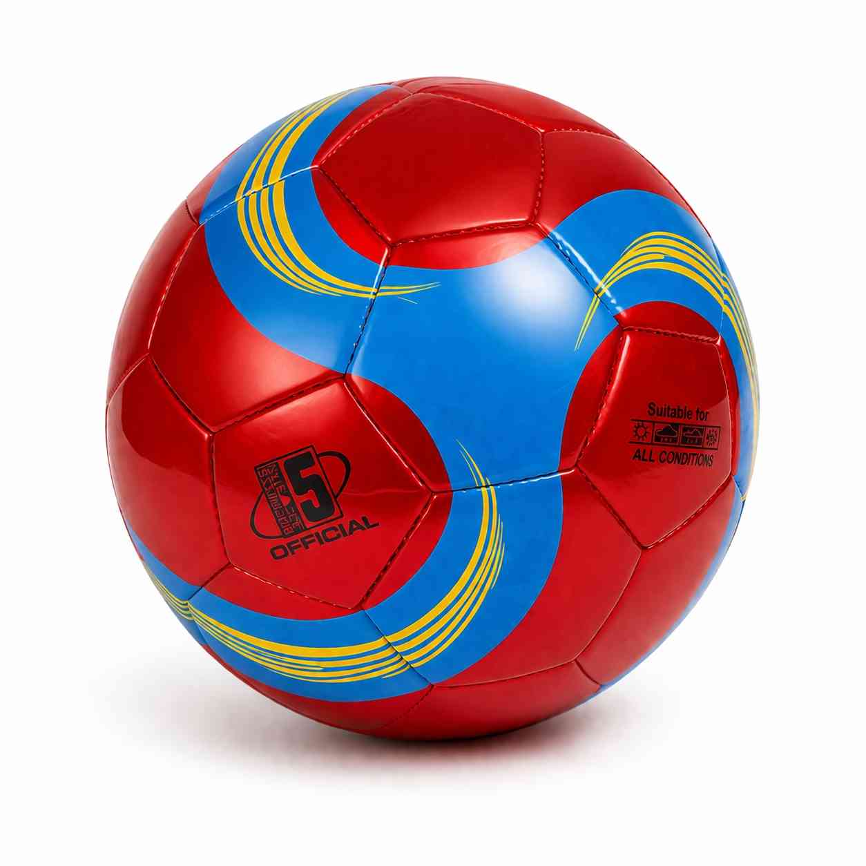 Football – Shiny Design – Red