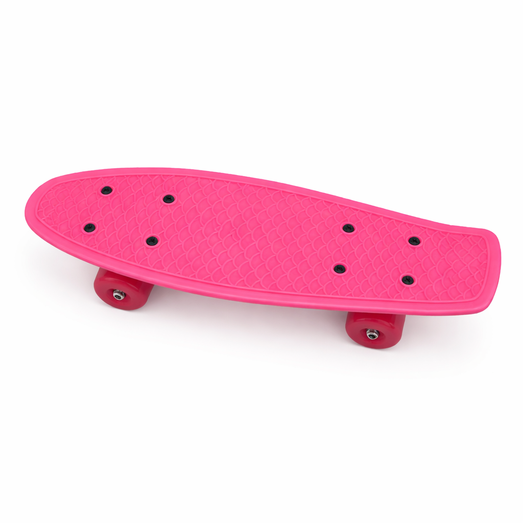 Kids Skateboard – Lightweight & Stable Cruiser Board - Pink