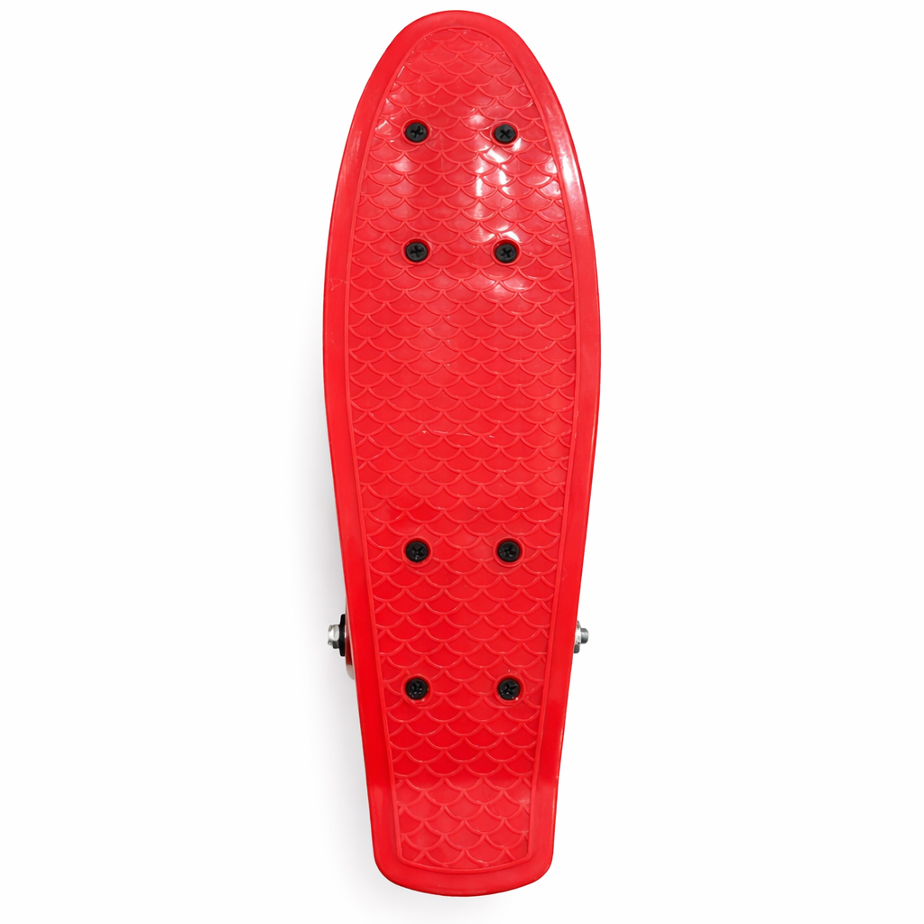 Kids Skateboard – Lightweight & Stable Cruiser Board - Red