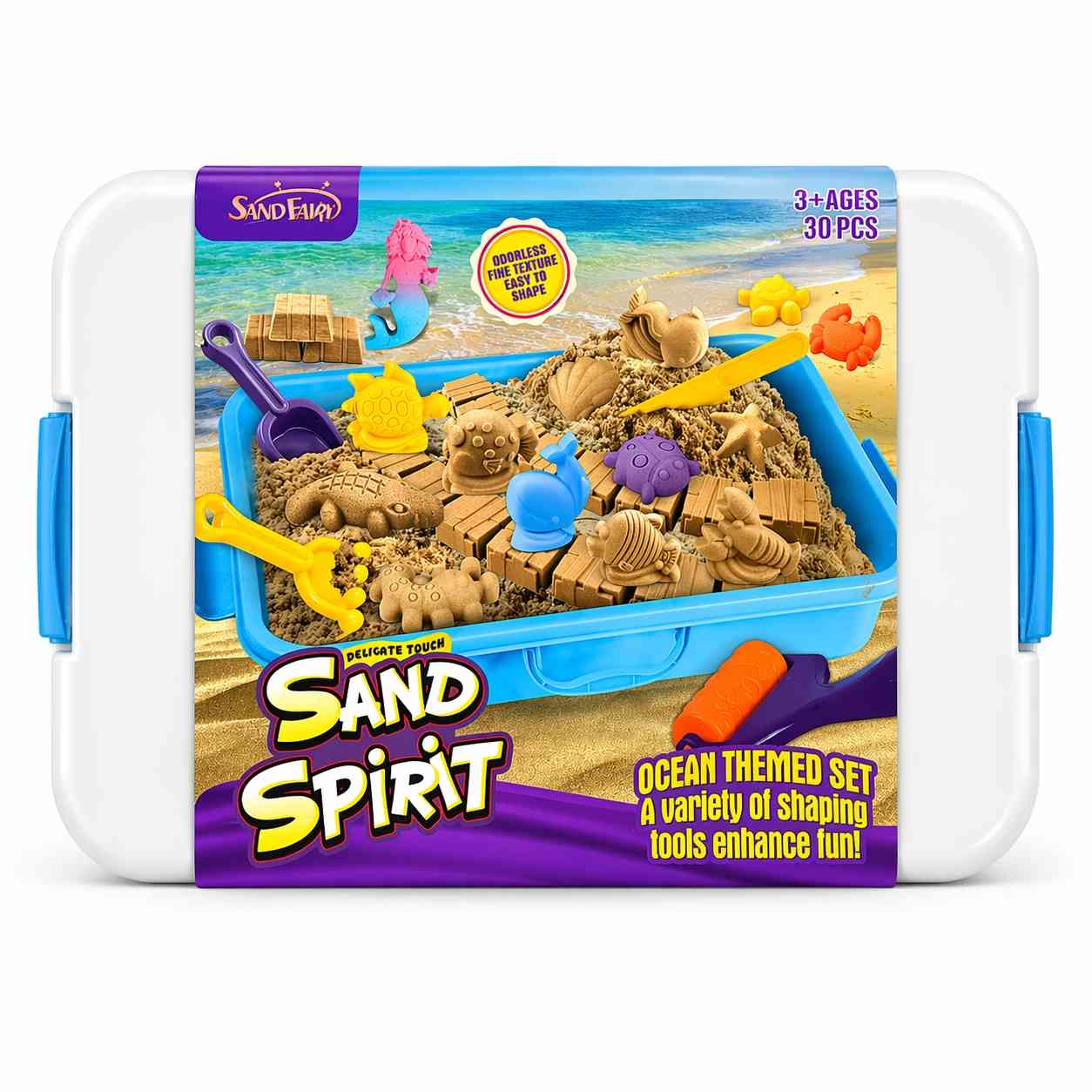 Magic Sand Play Set with 30 Pieces