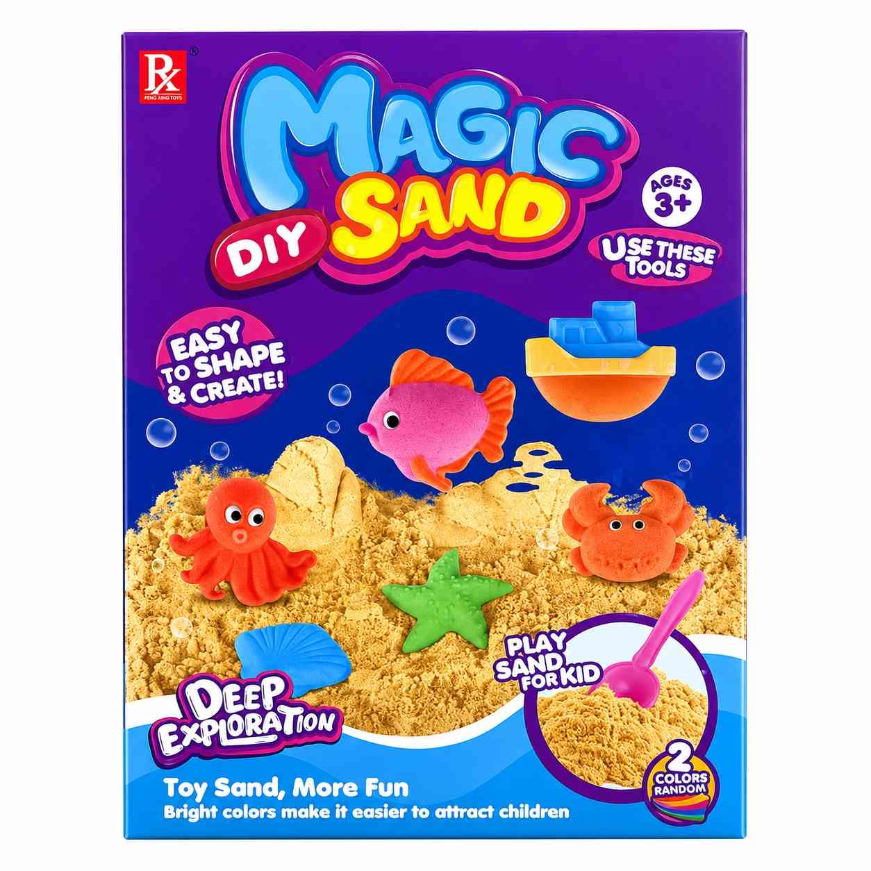 Magic Sand Deep Sea Exploration Play Set for Kids