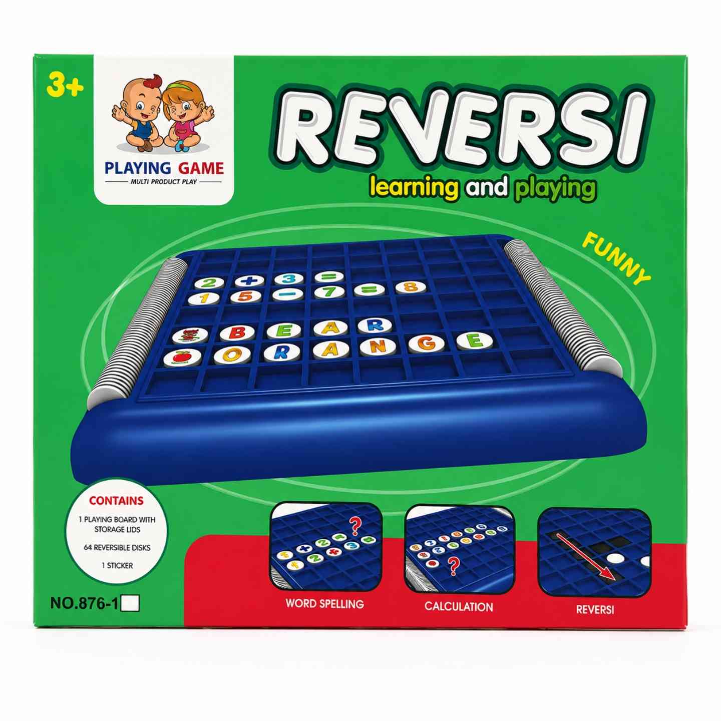REVERSI LEARNING AND PLAYING