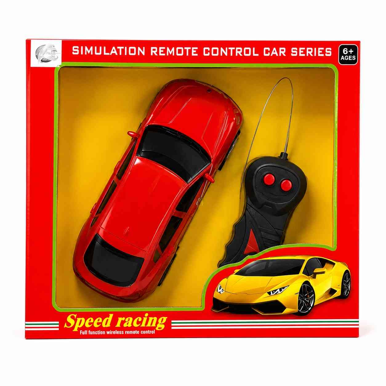 Remote Control Sports Car for Kids – Red