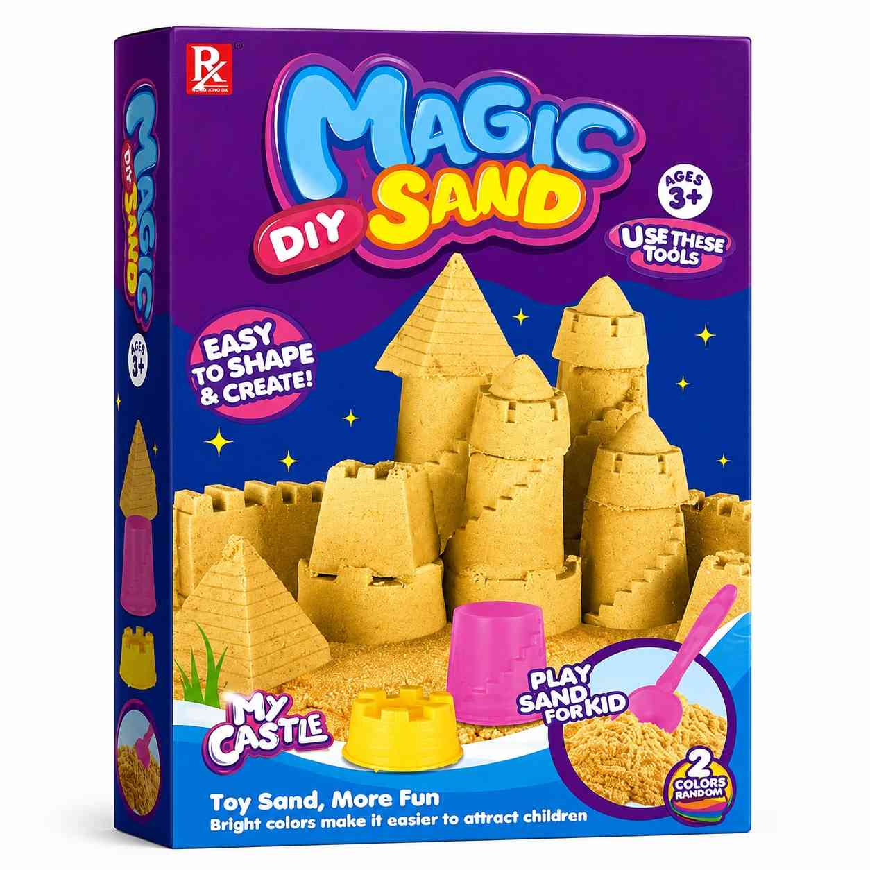 DIY Magic Sand Castle Play Set