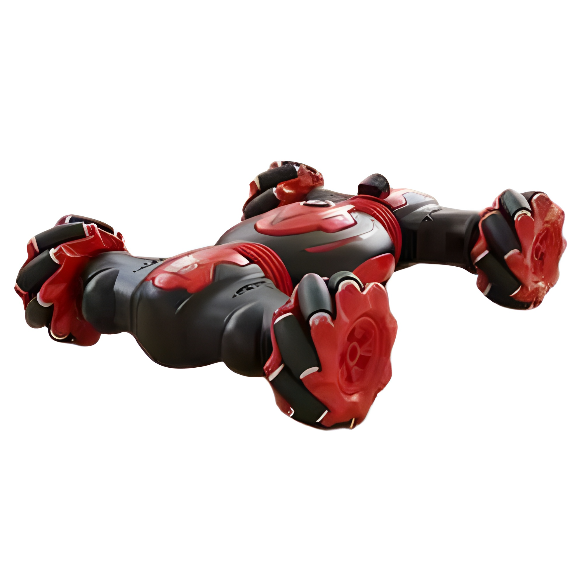 Lateral Drift RC Stunt Car with 360° Spin & Spray Effect- Red