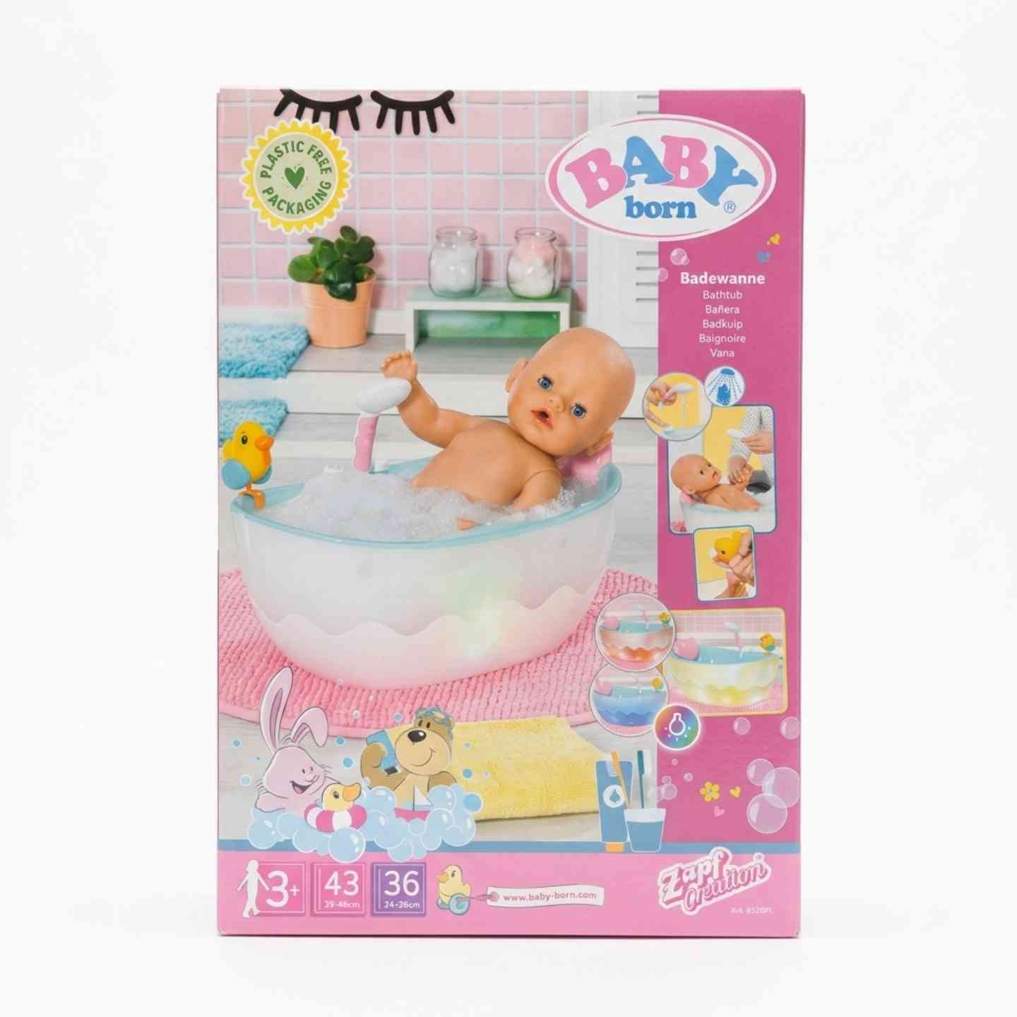 BABY BORN BATHTUB