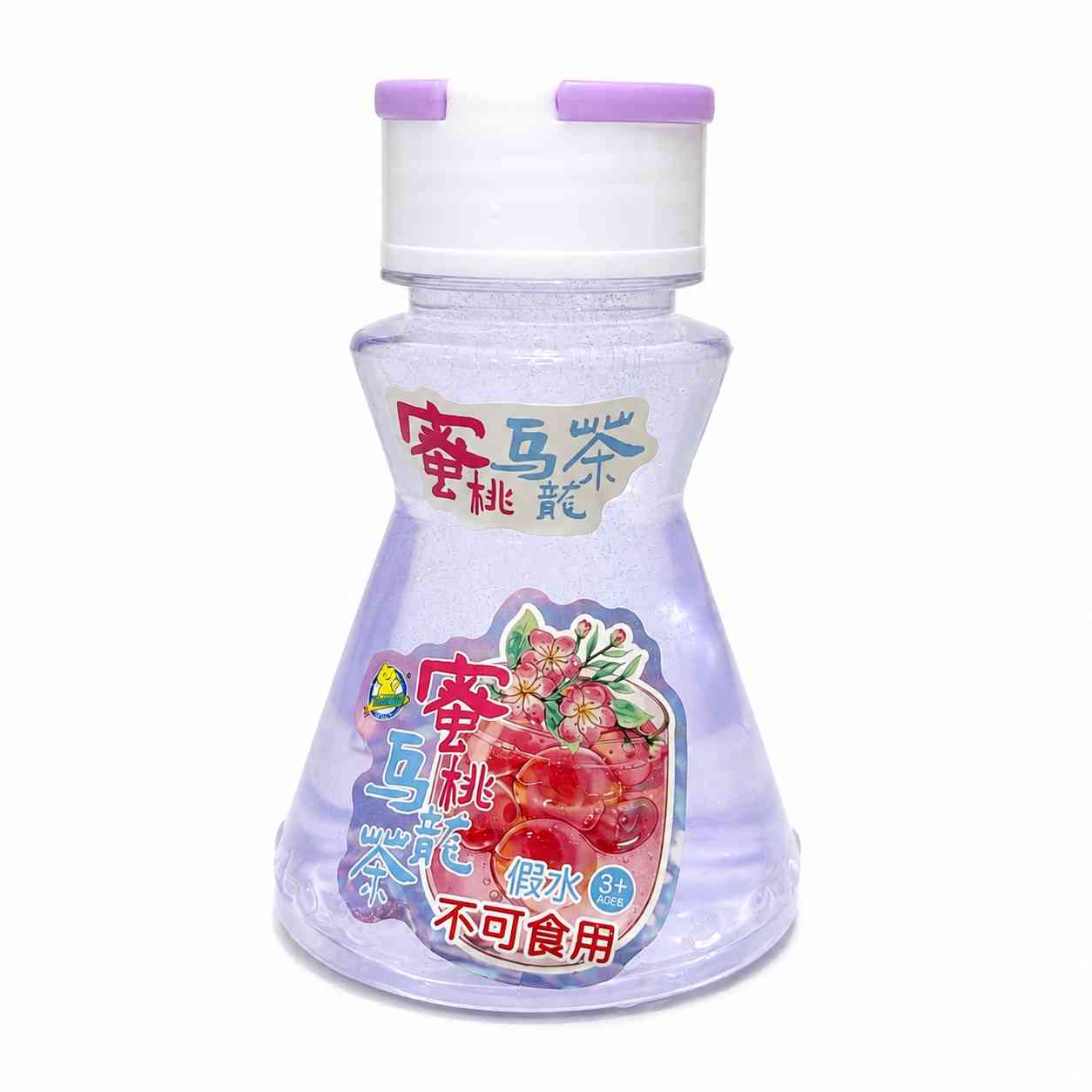 Peach Oolong Slime Toy - Purple