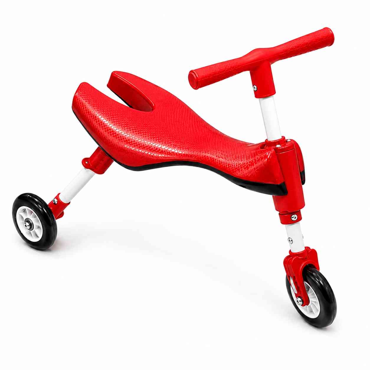 Kids 3-Wheel Swing Scooter-Foldable -RED