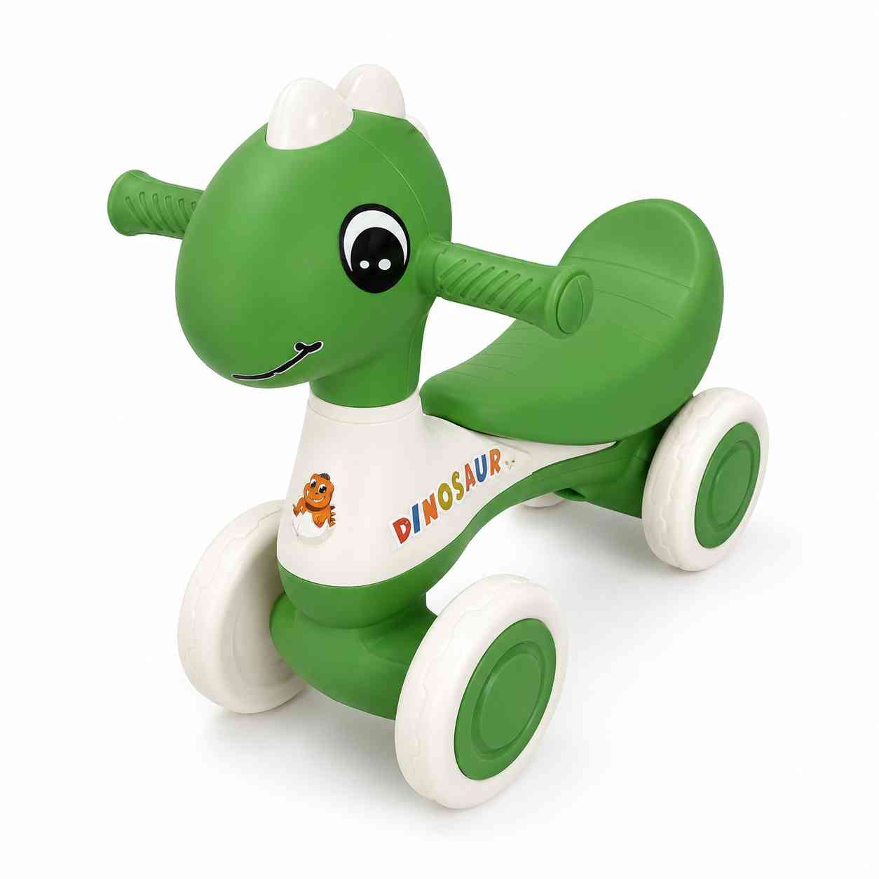 Kids Dinosaur Ride-On Toy – Green