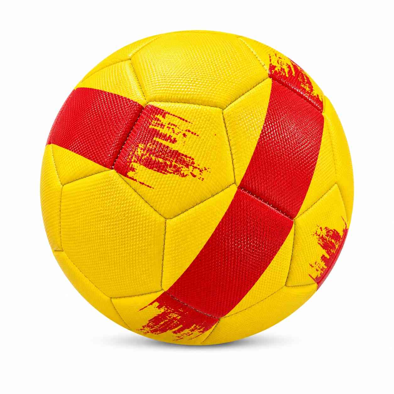 Kids Football with Sport Design – Yellow & Red
