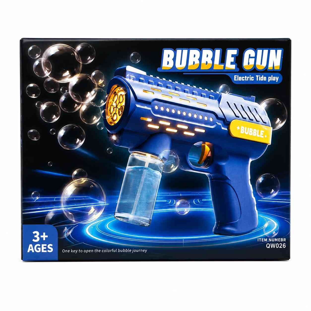 Kids Electric Multi-Spout Bubble Gun – Blue