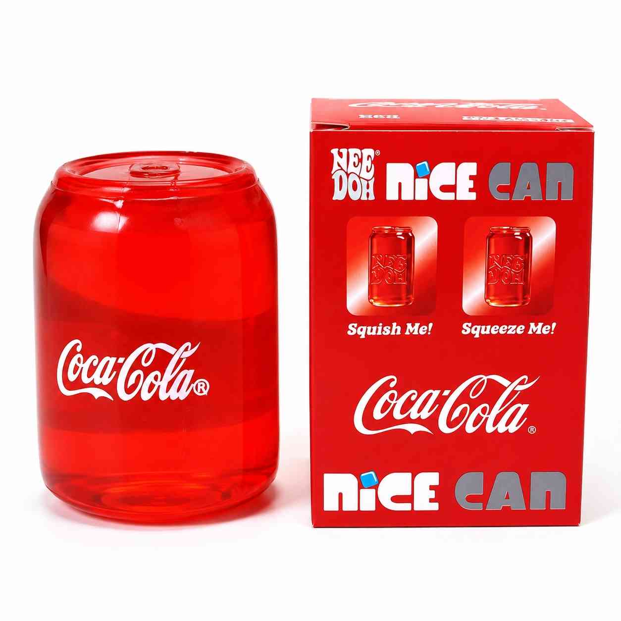 NeeDoh Nice Can Coca-Cola Squishy Sensory Toy