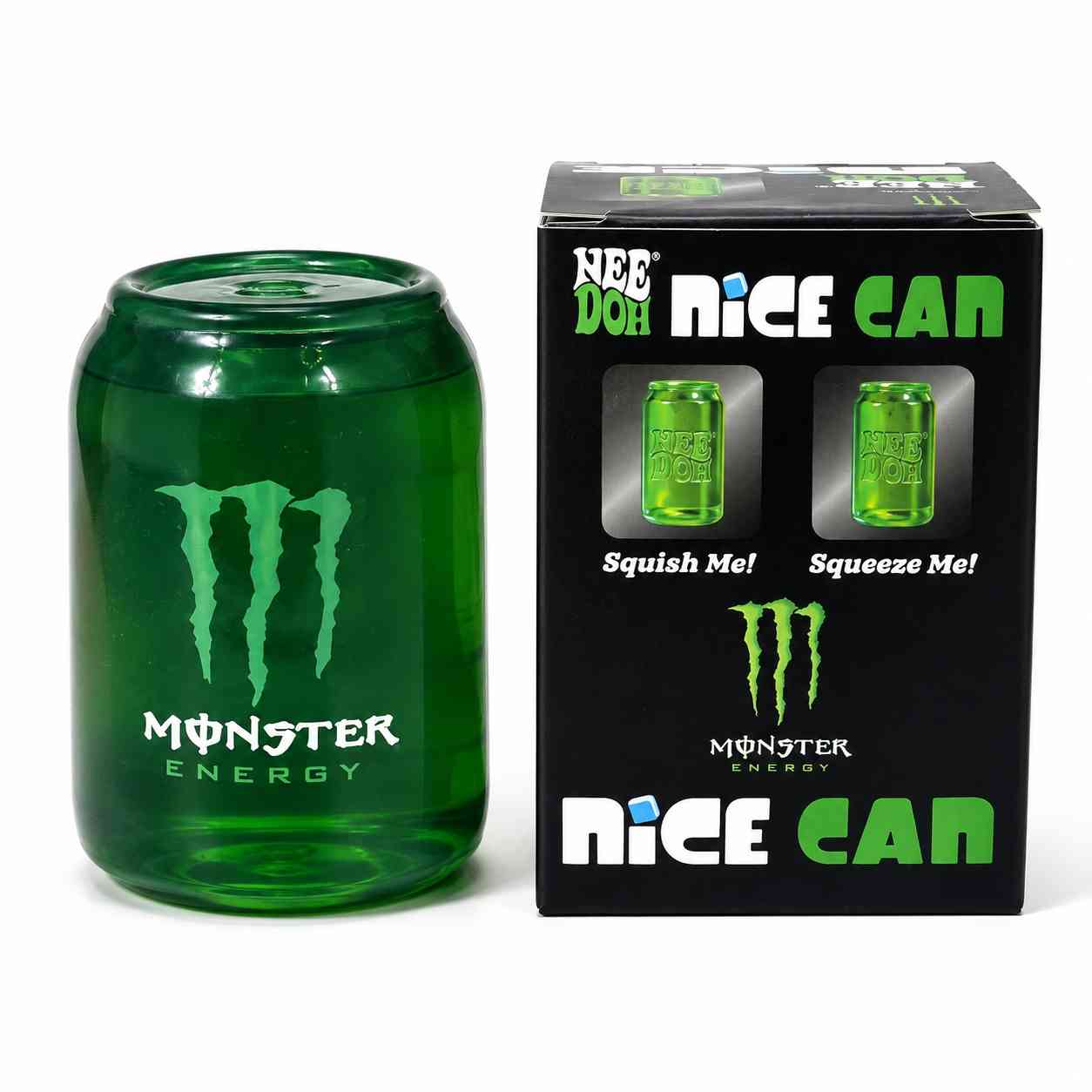 NeeDoh Nice Can Monster Energy Squishy Sensory Toy