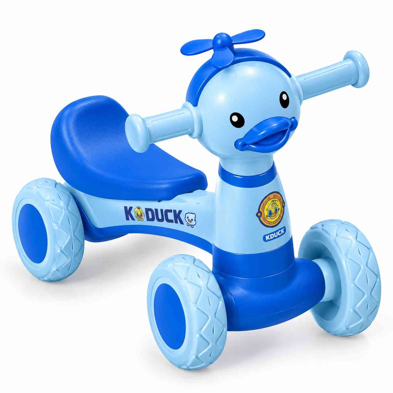 Kids Duck Ride-On Bike – Blue