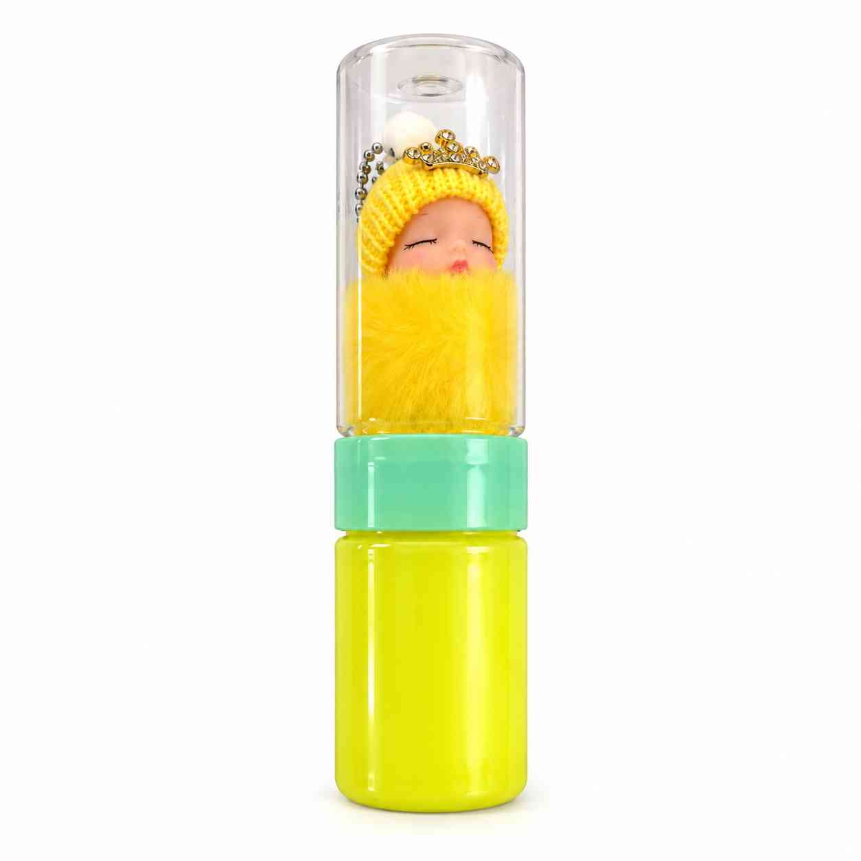 Cute Doll Slime – Fun Sensory Play - Yellow