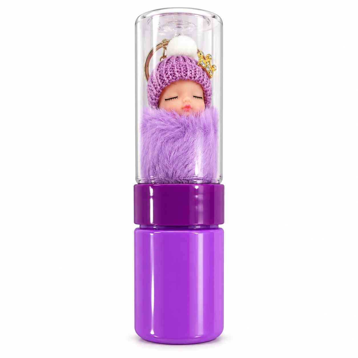 Cute Doll Slime – Fun Sensory Play - Purple