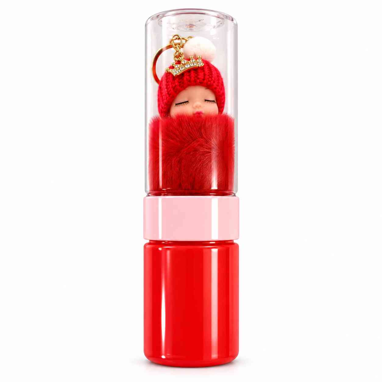 Cute Doll Slime – Fun Sensory Play - Red