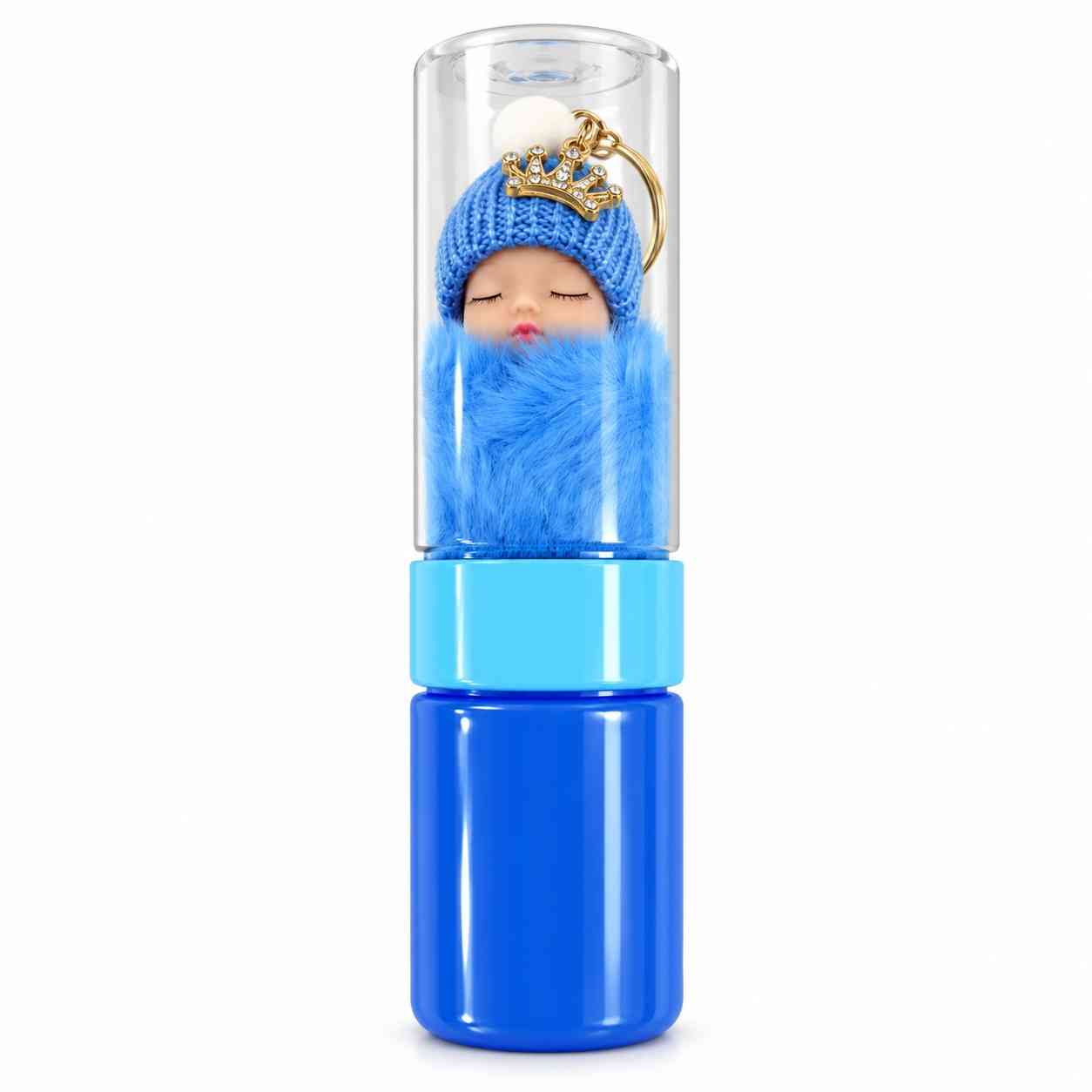 Cute Doll Slime – Fun Sensory Play - Blue